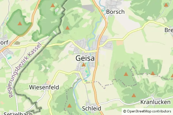 Mapa Geisa