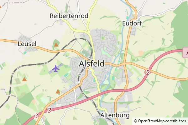 Mapa Alsfeld