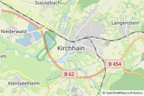 Mapa Kirchhain