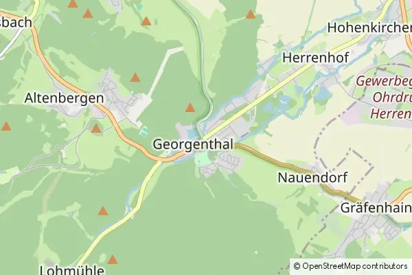 Mapa Georgenthal