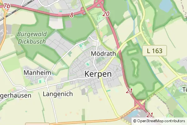 Mapa Kerpen