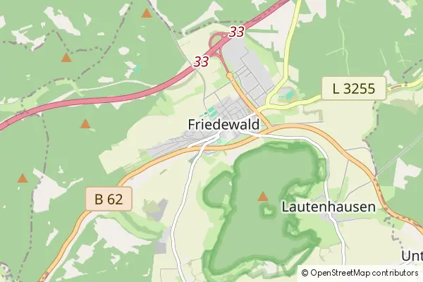 Mapa Friedewald