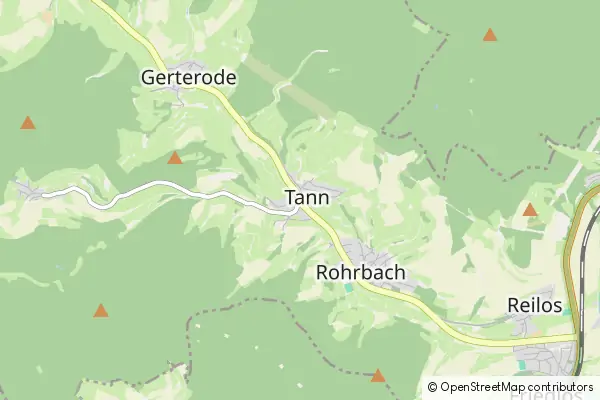 Mapa Tann