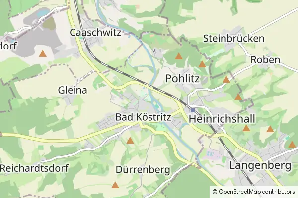 Mapa Bad Kostritz