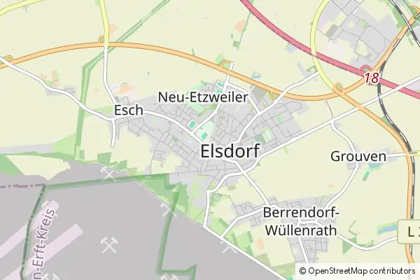 Mapa Elsdorf