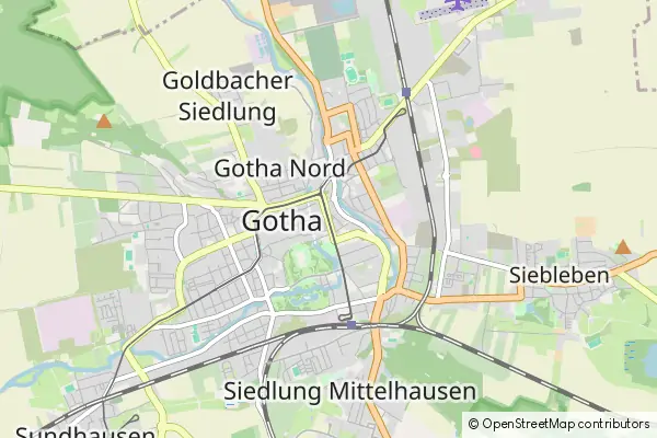 Mapa Gotha