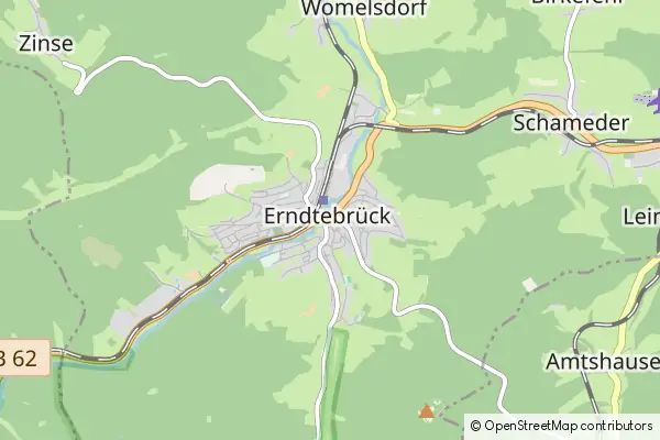 Mapa Erndtebrueck