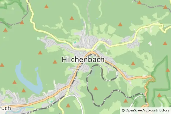 Mapa Hilchenbach