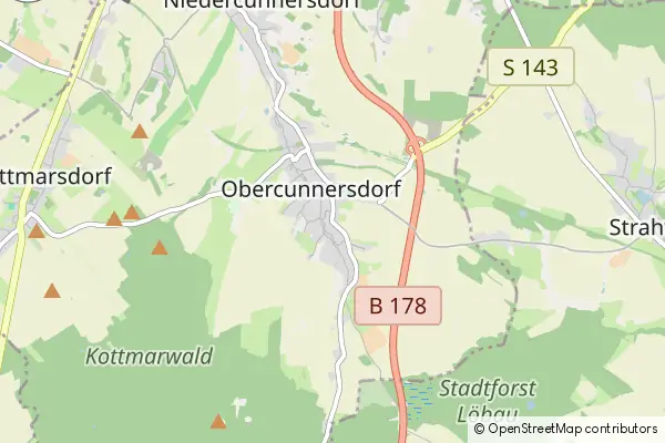 Mapa Obercunnersdorf