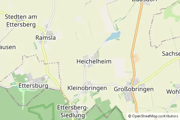 Mapa Heichelheim