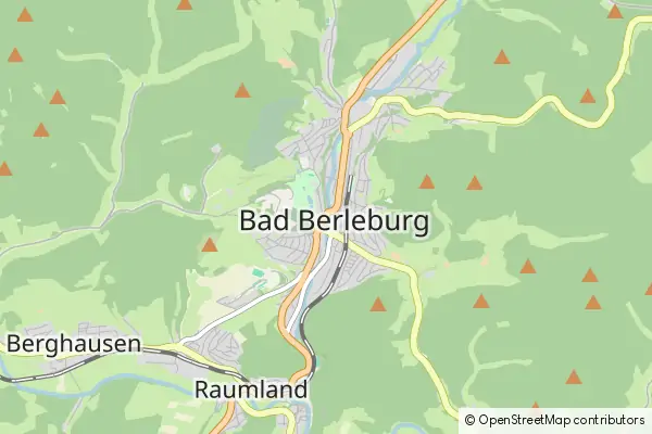 Mapa Bad Berleburg