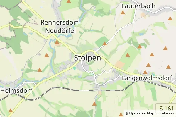 Mapa Stolpen