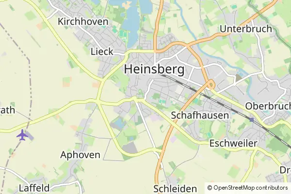 Mapa Heinsberg