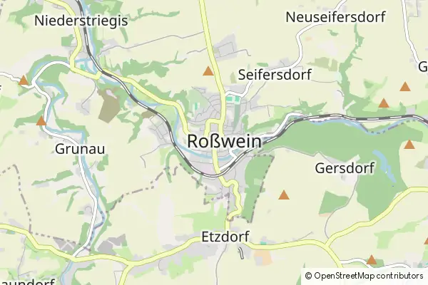 Mapa Roßwein