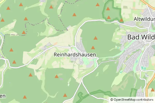 Mapa Reinhardshausen