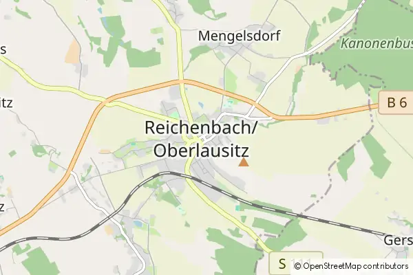 Mapa Reichenbach