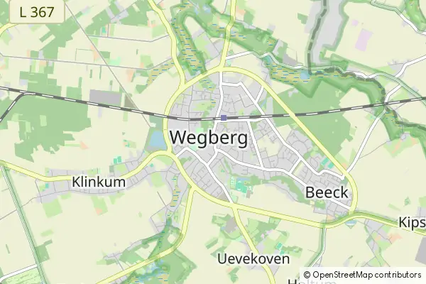 Mapa Wegberg