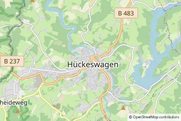 Mapa Hueckeswagen