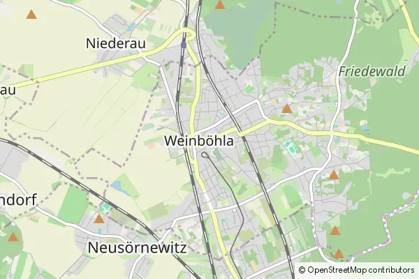 Mapa Weinboehla