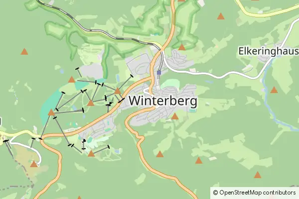 Mapa Winterberg