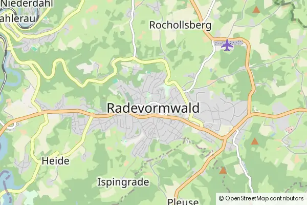 Mapa Radevormwald