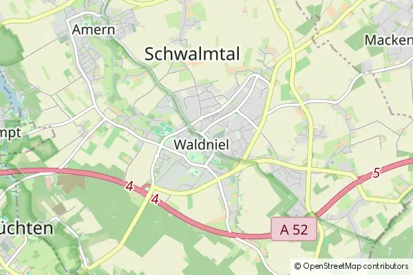 Mapa Schwalmtal