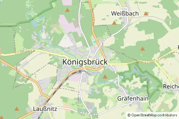 Mapa Koenigsbrueck