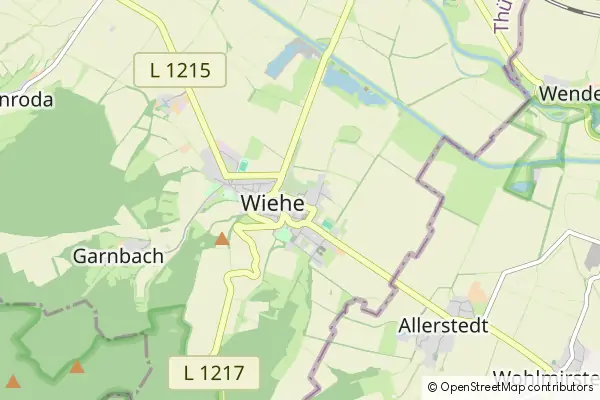 Mapa Wiehe