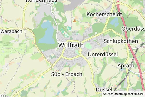 Mapa Wuelfrath