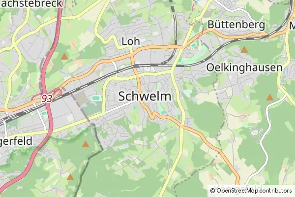 Mapa Schwelm