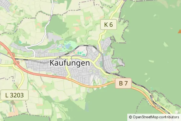 Mapa Kaufungen