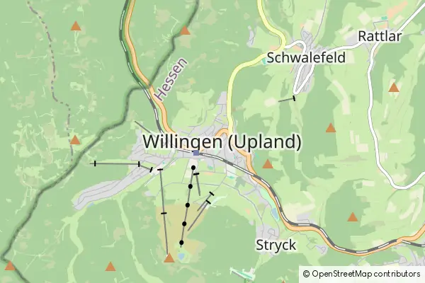 Mapa Willingen