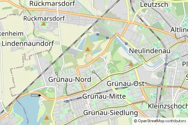 Mapa Grossschonau