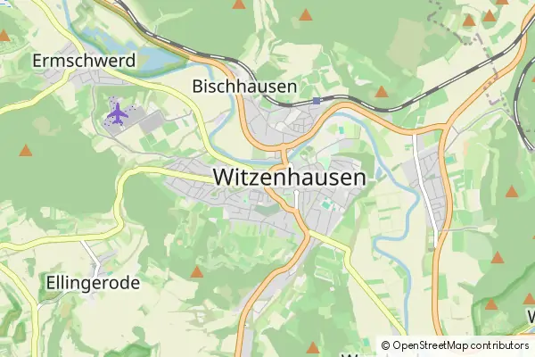 Mapa Witzenhausen