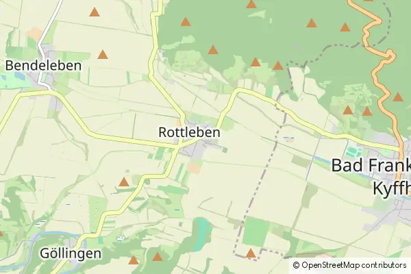 Mapa Rottleben