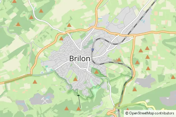 Mapa Brilon