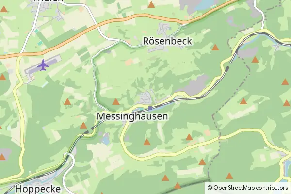 Mapa Messinghausen