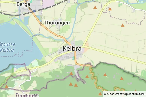 Mapa Kelbra