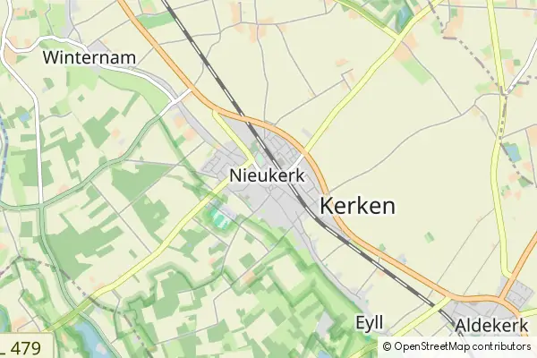 Mapa Kerken