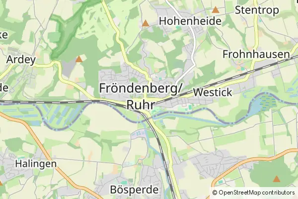 Mapa Fröndenberg