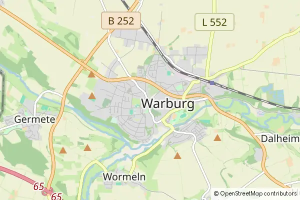 Mapa Warburg