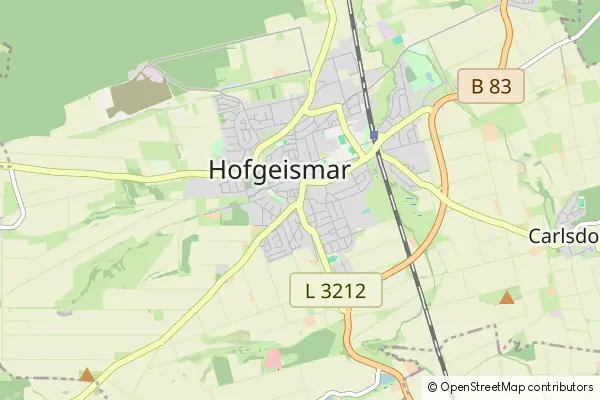 Mapa Hofgeismar