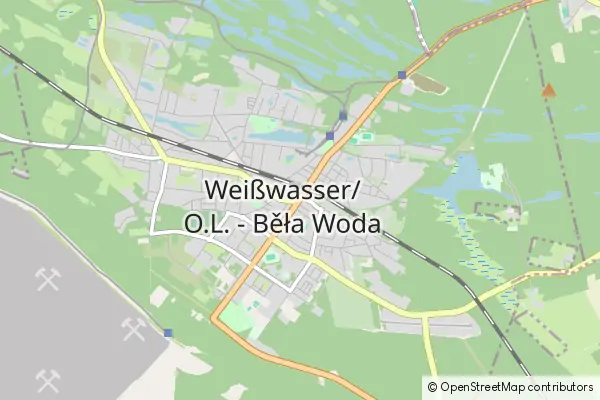 Mapa Biała Woda