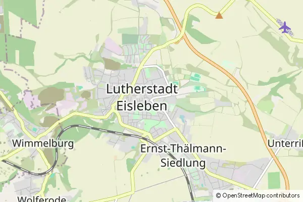 Mapa Eisleben