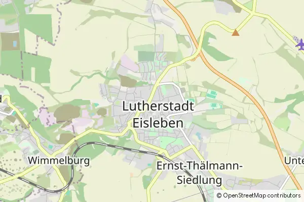 Mapa Lutherstadt Eisleben