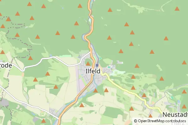 Mapa Ilfeld