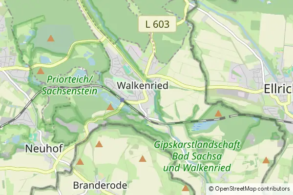 Mapa Walkenried