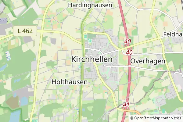 Mapa Kirchhellen