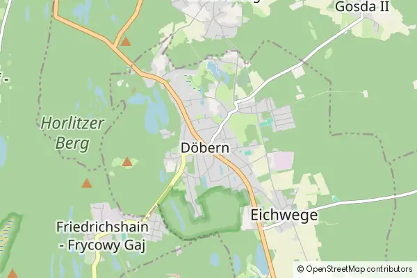 Mapa Doebern