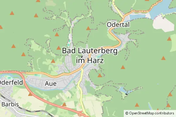 Mapa Bad Lauterberg